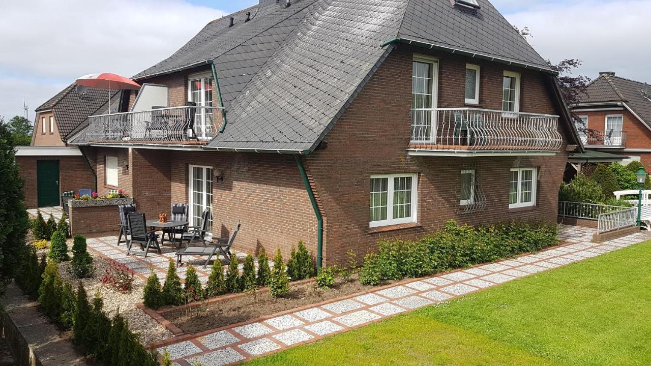 Hausnordlicht Fewo 1 Dornum Zewnętrze zdjęcie