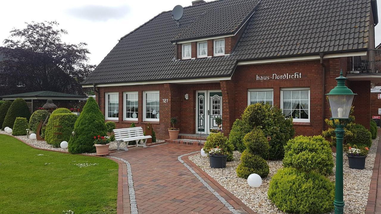 Hausnordlicht Fewo 1 Dornum Zewnętrze zdjęcie